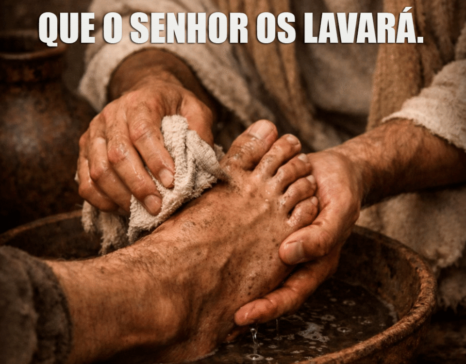 A lavação de pés